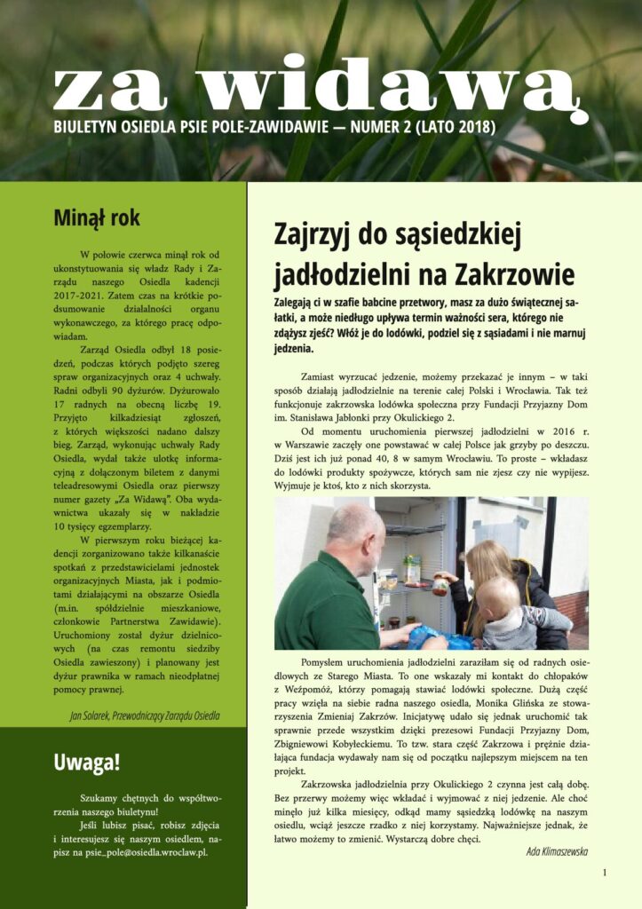 Za Widawą nr 2-2018