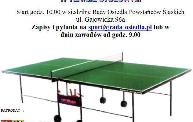 Mistrzostwa Osiedla w tenisie stołowym 2010