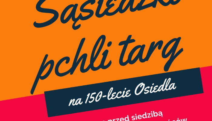 Sąsiedzki pchli targ 2018