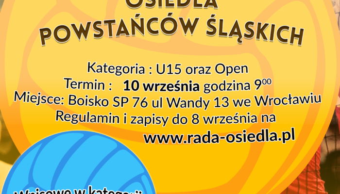 Siatkarskie Mistrzostwa Osiedla 2016