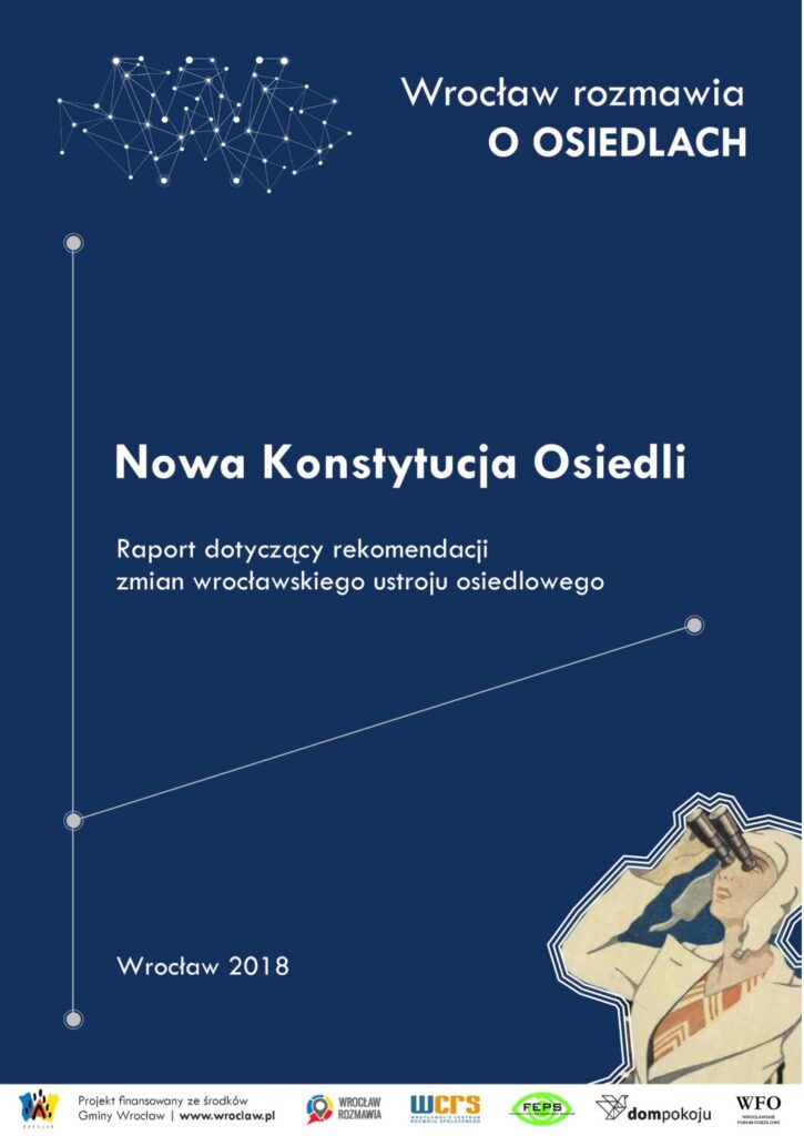 raport Nowa Konstytucja Osiedli - rekomendacje